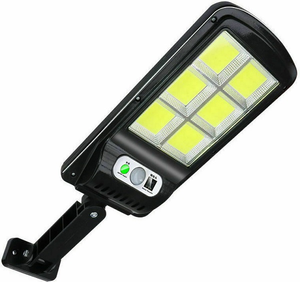 Ηλιακό Φωτιστικό Δρόμου 120W με Αισθητήρα Κίνησης