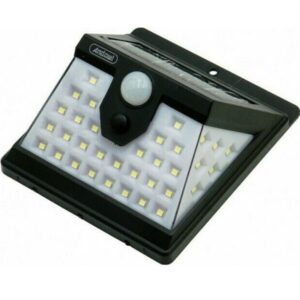 Ηλιακό Φωτιστικό Επιτοίχιο 80lm Ψυχρό Λευκό 6000K με Φωτοκύτταρο IP65 Andowl Q-L427