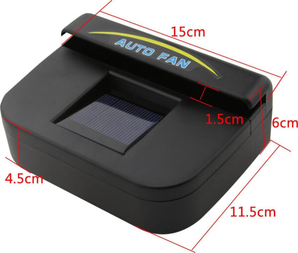 Ηλιακός Ανεμιστήρας Αυτοκινήτου  Auto Cool ST-998