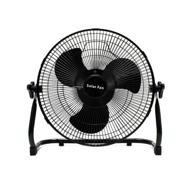 Ηλιακός Ανεμιστήρας Φορητός Επιδαπέδιος 36cm 15W 12000mAh 3 Ταχυτήτων