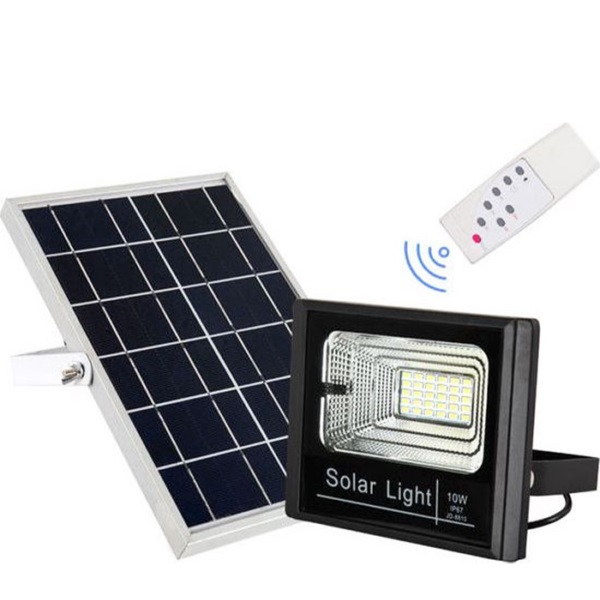 Ηλιακός προβολέας 10W με φωτοβολταϊκό πάνελ τηλεκοντρόλ και χρονοδιακόπτη FO-8810