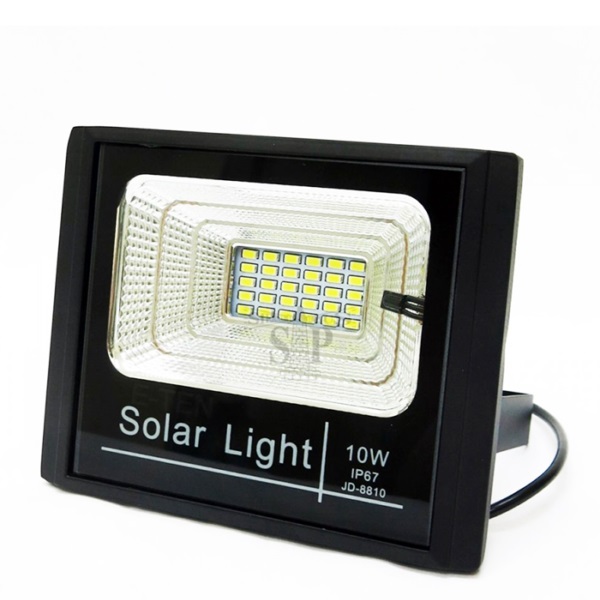 Ηλιακός προβολέας 10W με φωτοβολταϊκό πάνελ τηλεκοντρόλ και χρονοδιακόπτη FO-8810