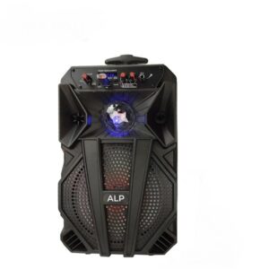 Ηχείο με λειτουργία Karaoke 8″ σε Μαύρο Χρώμα ALP-818