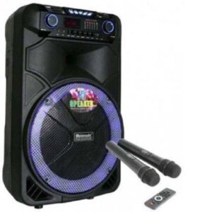 Ηχείο με λειτουργία Karaoke MR-108 σε Μαύρο Χρώμα