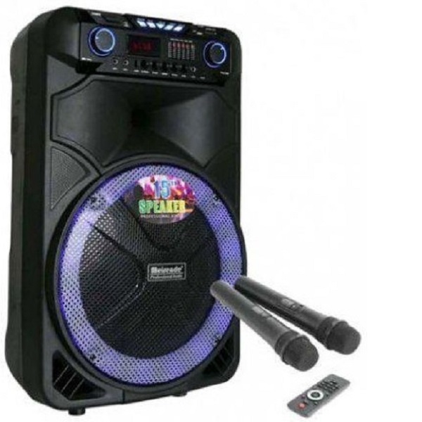 Ηχείο με λειτουργία Karaoke MR-108 σε Μαύρο Χρώμα