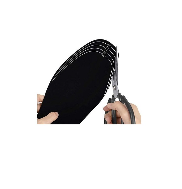 Θερμαινόμενοι Πάτοι Παπουτσιών με Ρυθμιζόμενο Μέγεθος, Κατάλληλοι για Νούμερα 41-46 σε Μαύρο Χρώμα