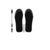 Θερμαινόμενοι Πάτοι Παπουτσιών με Ρυθμιζόμενο Μέγεθος, Κατάλληλοι για Νούμερα 41-46 σε Μαύρο Χρώμα
