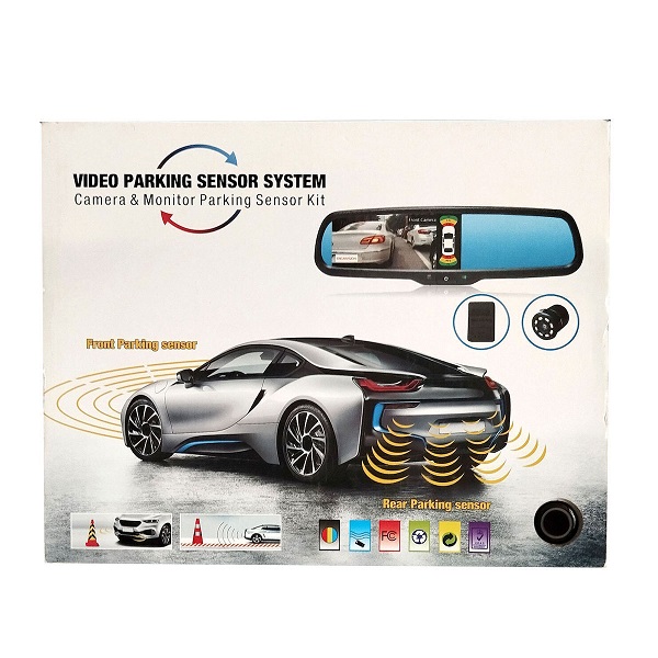 Σετ Καθρέπτης με Κάμερα DVR Αυτοκινήτου με Οθόνη & Κάμερα Οπισθοπορείας
