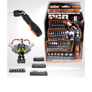 Κατσαβίδι Με Αναδιπλούμενη Κεφαλί Σετ 35 Τεμαχίων