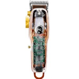 Κουρευτική Μηχανή Επαναφορτιζόμενη Πορτοκαλί