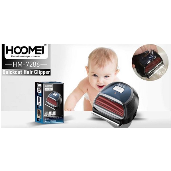 Hoomei Παιδική Επαναφορτιζόμενη Κουρευτική Μηχανή Μπλε HM-7286