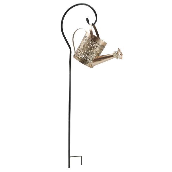 Ποτιστήρι Κρεμαστό Ηλιακό Φωτιστικό με Θερμό Λευκό Φως IP65 JG-037