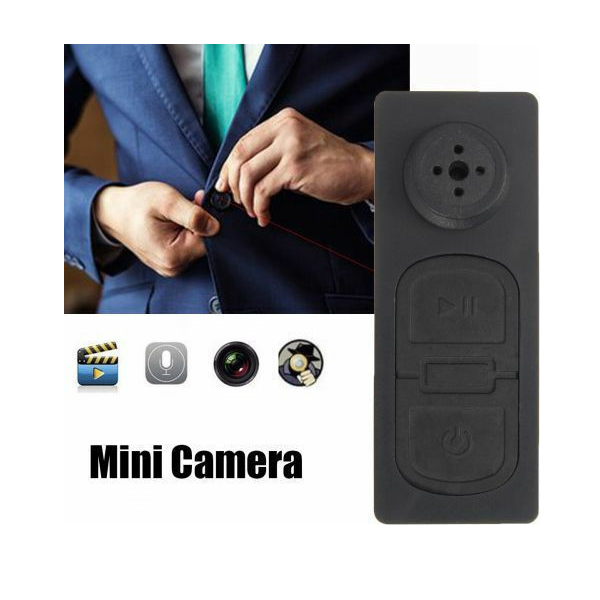 Κρυφή Κάμερα Κουμπί Παρακολούθησης με Υποδοχή για Κάρτα Μνήμης DVRX S9189(WD)