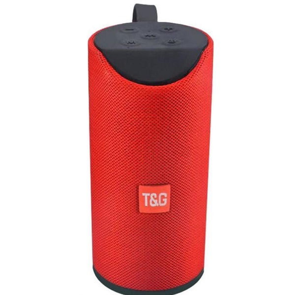 Ηχείο Bluetooth 10W με Ραδιόφωνο και Διάρκεια Μπαταρίας έως 3 ώρες Κόκκινο 1 T&G TG-113