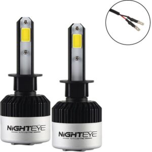 Λάμπες Αυτοκινήτου & Μοτοσυκλέτας NovSight H1 LED 6500K Ψυχρό Λευκό 9-32V 72W 2τμχ A315-S2-H1