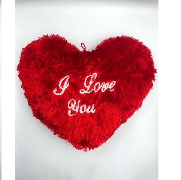 Λούτρινο Heart Αγίου Βαλεντίνου 40 εκ. 82323.RED