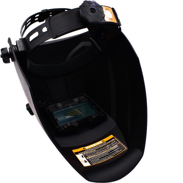 Μάσκα Ηλεκτροκόλλησης Οπτικού Πεδίου 93x43mm Μαύρη Dingqi