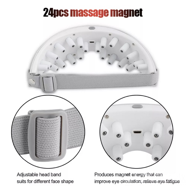 Μάσκα Μασάζ Ματιών H-990 9 Προγραμμάτων Eye Massager