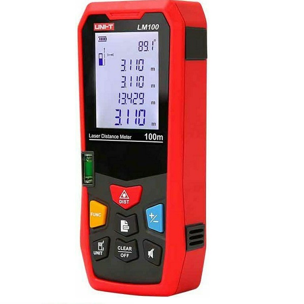 Μέτρο Laser Uni-T με Δυνατότητα Μέτρησης έως 100m LM100-I