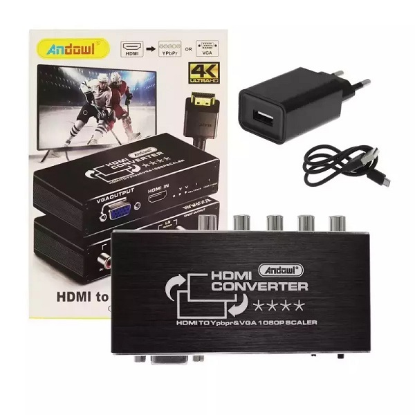 Μετατροπέας-1.jpg Μετατροπέας HDMI female σε RCA VGA female Andowl Q-HD420