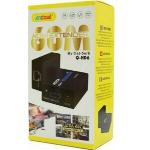 Μετατροπέας HDMI female σε RJ-45 female Q-HD6 Andowl