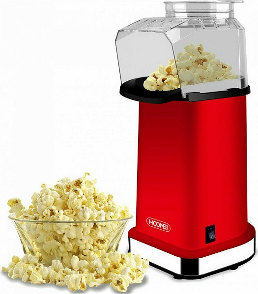Μηχανή Ποπ-Κορν Ζεστού Αέρα 1200W Hoomei