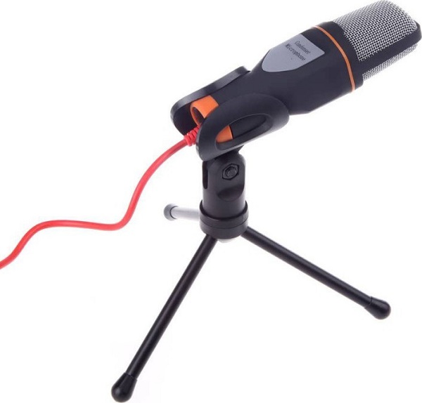 Μικρόφωνο Πυκνωτικό 3.5mm Q-888 Επιτραπέζιο Φωνής Andowl