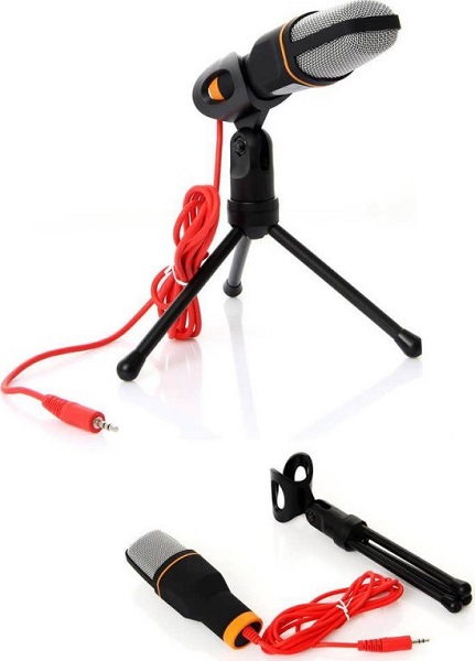 Μικρόφωνο Πυκνωτικό 3.5mm Q-888 Επιτραπέζιο Φωνής Andowl