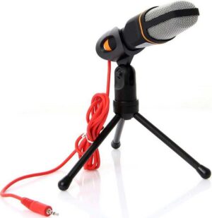 Μικρόφωνο Πυκνωτικό 3.5mm Q-888 Επιτραπέζιο Φωνής Andowl