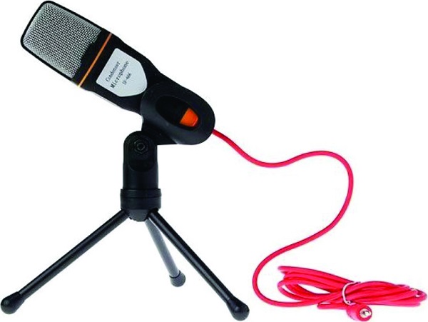 Μικρόφωνο Πυκνωτικό 3.5mm Q-888 Επιτραπέζιο Φωνής Andowl