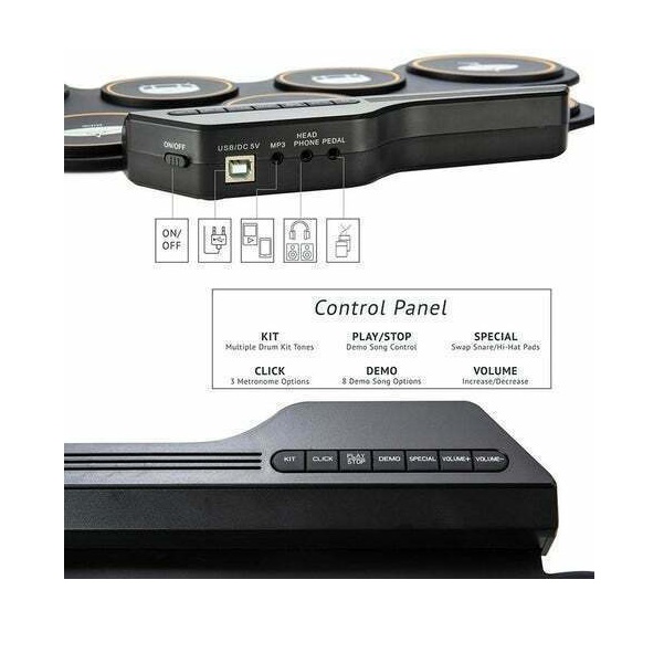 Ντραμς Φορητά Ψηφιακά - Drums 00813
