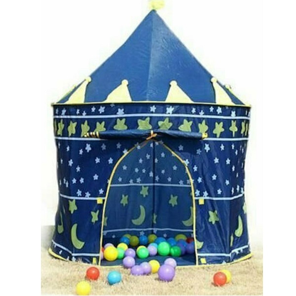 Παιδική Σκηνή Κάστρο Pop Up Μπλε για 3 χρονών και Άνω 00001163