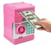 Κουμπαράς Παιδικός Πλαστικός Ηλεκτρονικό Χρηματοκιβώτιο 13.5x12.5x19cm
