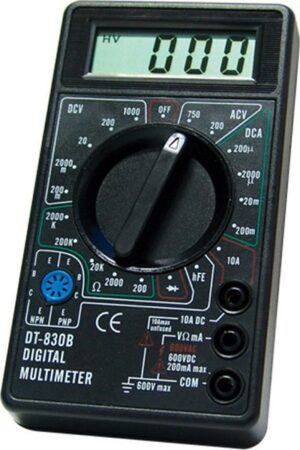 Πολύμετρο Ψηφιακό με Μέτρηση AC / DC / Αντίστασης DT-830B