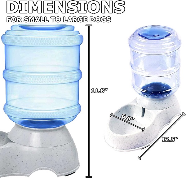 Ποτίστρα νερού αυτόματη για κατοικίδια πλαστικό 9623