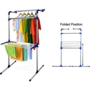 Απλώστρα Δαπέδου Πτυσσόμενη από Μέταλλο 147x78x72cm