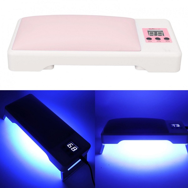 Φουρνάκι Νυχιών Ροζ HOD-SUN-YC-09-PINK UV / LED 120W