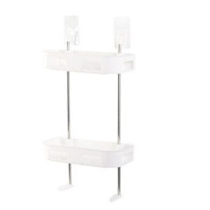 Ραφιέρα Μπάνιου Επιτοίχια Πλαστική με 2 Ράφια 102990