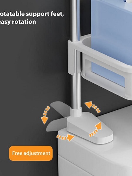 Ραφιέρα Μπάνιου Επιτοίχια Πλαστική με 2 Ράφια 102990