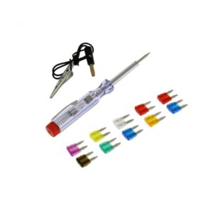 Ασφάλειες Αυτοκινήτου Σετ Mini Μαχαιρωτές 10 τμχ με Δοκιμαστικό Στυλό W06864-1