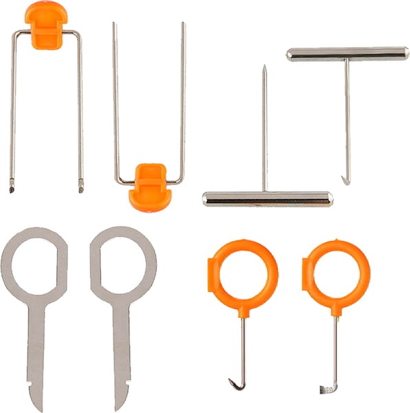 Σετ Εργαλείων Αφαίρεσης Ταπετσαρίας & Ηχοσυστημάτων 1 2Din 12τμχ HF-007