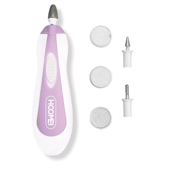 Τροχός Νυχιών Μπαταρίας σε Φούξια Χρώμα Hoomei HM-7540