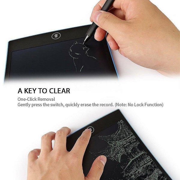 Σημειωματάριο Ηλεκτρονικό LCD 10" Κόκκινο