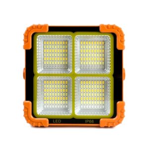 Προβολέας Ηλιακός Στεγανός LED 120W Ψυχρό Λευκό 6500K IP66 FO-11-11