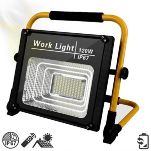 Προβολέας Ηλιακός Στεγανός LED 120W IP67