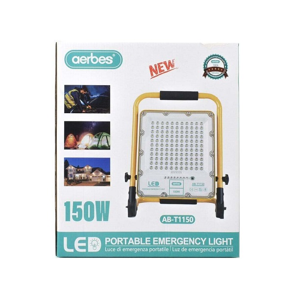 Στεγανός Προβολέας LED 150W Ψυχρό Λευκό 6500K IP66