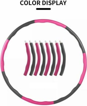 Στεφάνι-Γυμναστικής-Hoola-Hoop-Ροζ-Μαύρο-1.jpg Στεφάνι Γυμναστικής Hoola Hoop Ροζ - Μαύρο ABL001022