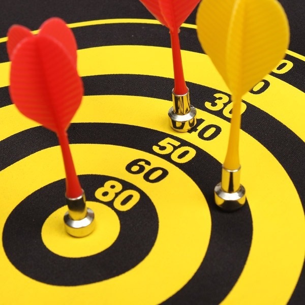 Στόχος Μαγνητικός Ασφαλείας Διπλής Όψης 41x48εκ.