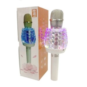 Ασύρματο Μικρόφωνο Karaoke σε Λευκό Χρώμα Q101