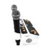 Σύστημα Karaoke με Ασύρματα Μικρόφωνα σε Λευκό Χρώμα Andowl Q-SK6